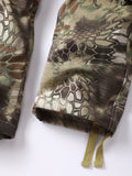 Camo Python Cargo Pants for Men - Multi-Pocket, Loose Fit, Easy Care, Perfect for Outdoor & Casual