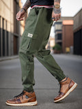 Mens Camouflage Cargo Pants - Comfortable Cotton Blend, Multi-Pocket Design, Ideal for Casual Outdoor Settings & Streetwear