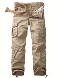 Stylish Multi-Pocket Cargo Pants for Men - Loose Fit, Scratch-Resistant, Durable, and Casual - Perfect Gift for Outdoor Enthusiasts