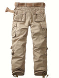 Stylish Multi-Pocket Cargo Pants for Men - Loose Fit, Scratch-Resistant, Durable, and Casual - Perfect Gift for Outdoor Enthusiasts