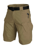 Premium Urban Explorer Shorts - Durable, Water-Resistant Cargo Pants with Multiple Pockets for Hiking, Camping, and Outdoor Adventures - No Belt Required, Comfortable Fit