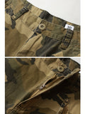 8-Pocket Camo Cotton Cargo Pants for Men - Durable, Comfortable, and Versatile Casual Work Hiking Pants with Machine Washable Non-Stretch Fabric - Regular Fit, All-Season Wear