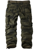 8-Pocket Camo Cotton Cargo Pants for Men - Durable, Comfortable, and Versatile Casual Work Hiking Pants with Machine Washable Non-Stretch Fabric - Regular Fit, All-Season Wear