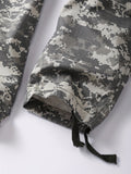 Men’s Tactical Camo Cargo Pants: Comfort Cotton, Multi-Flap Pockets, Ideal for Hiking & Casual Outdoors