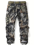 Ultimate Camo Cargo Pants - Multi-Pocket, Breathable, Water-Resistant, and Durable for Hiking, Camping, Outdoor Working, and Adventure - Comfortable Fit for Men