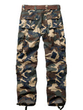 Multi-Pocket Camouflage Trousers - Rugged Military-Inspired Design, Ultra-Comfortable and Soft Fabric, Versatile Casual Style - Designed Specifically for Men, Perfect for Outdoor Enthusiasts and Adventurers