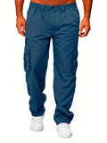 Men's Cargo Pants Outdoor Hiking Multi-Pocket Utility Long Trousers, Casual Style, For All Seasons