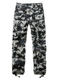 Men's Trendy Camo Cargo Pants - Loose Fit, Multi Flap Pocket, Outdoor Streetwear Hiphop Style Trousers