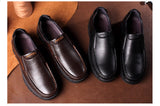 Genuine Leather Shoes Men Loafers Soft Cow Leather Men Casual Shoes New Male Footwear Black Brown Slip-on A2088