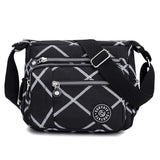 2023 Fashion Women Shoulder Messenger Bag Nylon Oxford Lightweight Waterproof Zipper Package Large Capacity Travel Crossbody Bag