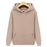 Fashion Solid Hoodies Sweatshirts Mens New Spring Autumn Hip Hop Warm Fleece Sweatshirt High Quality Brand Hoodies Male