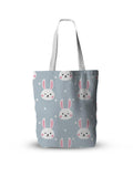 Trend 3D Women Foldable Canvas Tote Bag Cute Cartoon Animal Funny Casual Large Capacity Shopping Shoulder Bags Girl Pink Handbag