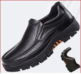 Genuine Leather Shoes Men Loafers Soft Cow Leather Men Casual Shoes New Male Footwear Black Brown Slip-on A2088