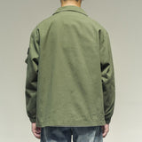 Japanese Streetwear Army Green Plus Size Work Jacket Men Clothing Harajuku Coat Korean Fashion Military Casual Workwear