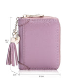 Fashion Card Bag Women Men Credit Card Holder Genuine Leather Large Capacity Business ID Holders Organizer 20 Bit/40 Bit/60 Bits