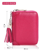 Fashion Card Bag Women Men Credit Card Holder Genuine Leather Large Capacity Business ID Holders Organizer 20 Bit/40 Bit/60 Bits