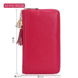 Fashion Card Bag Women Men Credit Card Holder Genuine Leather Large Capacity Business ID Holders Organizer 20 Bit/40 Bit/60 Bits