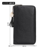 Fashion Card Bag Women Men Credit Card Holder Genuine Leather Large Capacity Business ID Holders Organizer 20 Bit/40 Bit/60 Bits