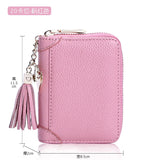 Fashion Card Bag Women Men Credit Card Holder Genuine Leather Large Capacity Business ID Holders Organizer 20 Bit/40 Bit/60 Bits