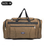 Women Men Oxford Travel Duffel Bag Carry on Luggage Bag Men Tote Large Capacity Weekender Gym Sport Holdall Overnight Bag XA189K