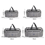 Women Men Oxford Travel Duffel Bag Carry on Luggage Bag Men Tote Large Capacity Weekender Gym Sport Holdall Overnight Bag XA189K