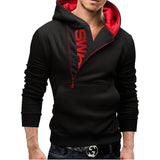 Hoodie Oblique Zipper Solid Color Hoodies Men Fashion Letter Tracksuit Male Sweatshirt Hoody Mens Purpose Tour S-4XL