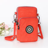 New Sports Wallet Phone Bag For Mobile Shoulder Bag Pouch Case Belt Handbag Purse Coin Wallet Retro Key Holder Small Money Bag