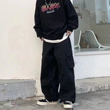 Streetwear Baggy Cargo Pants Men Spring Autumn Vintage Loose Casual Joggers Big Pocket Oversize Women's Pants