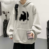 Autumn Winter Hoodie Men's Fashion Brand Rabbit Graphic Male Pullovers Hip Hop Streetwear New Unisex Sweatshirts