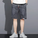 Men’s Summer Fashion Outfits New Men's jeans Denim Shorts Summer Thin Shorts Fashion Relaxed Casual pants Fashion 5 Crops y2k ropa hombre cargo shorts men