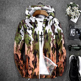 Ilooove - Mens Sun Protection Clothing Camouflage Clear Sun Protection Shirt Short Jacket Mens Casual Beach Sun Protection Clothing UV Pro
