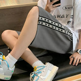 Shorts Men Casual Streetwear Handsome Ulzzang Drawstring Students Teens All-match Chic Hip Hop Trendy Baggy Cool Breathable Cozy