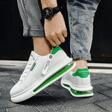 Ilooove Fashion Brand Sneakers for Men Casual Shoes New Soft Comfortable Pu Leather Shoes Breathable Flats Shoes for Man tenis