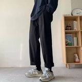 Fashion Straight Loose Baggy Trousers Men Casual Streetwear Cargo Pants Wide Leg Oversize Hip Hop Street Harajuku Vintage