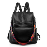 Fashion Anti-theft Women Backpacks Famous Brand High Quality Leather Female Backpack Ladies Large Capacity School Bag for Girls