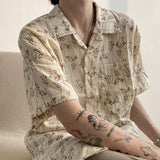 Hip Hop Streetwear Button Up Summer Shirts Japanese Fashion Graphic T Shirts Ropa Mujer Office Lady Harajuku Tops Vintage