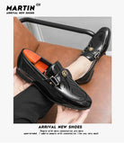 New Wedding Shoes for Men Loafers Round Toe Solid Slip-On Business Formal Shoes Size 38-47 Free Shipping Mens Dress Shoes