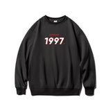 1997 Letter Printed Men Oversized Sweatshirts 2023 New Fashion Man Casual Pullvers Harajuku Male Hoodies 5XL