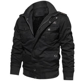 Ilooove 2023 Winter Coats Thicker Warm Down Jackets Men Balck Casual Jackets High Quality Male Multi-Pocket Cargo Jacket Coats Plus Size