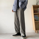 Fashion Straight Loose Baggy Trousers Men Casual Streetwear Cargo Pants Wide Leg Oversize Hip Hop Street Harajuku Vintage