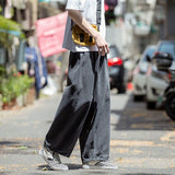 Men Jeans Wide Leg Denim Cargo Jean Pants Loose Straight Baggy Men's Jeans hip hop Streetwear Skateboard Neutral Denim Trousers