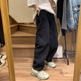 Oversized Women's Y2K Clohtes Japanese Clothing Retro Casual Cargo Pants Men Summer Straight Trousers Baggy Casual Joggers Pants