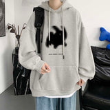 Autumn Winter Hoodie Men's Fashion Brand Rabbit Graphic Male Pullovers Hip Hop Streetwear New Unisex Sweatshirts