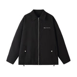 2023 Autumn Oversize Vintage Jacket Men Baggy Coat Fashion Korean Streetwear Zip Up Outerwear Tops Clothing Male Plus Size 5XL