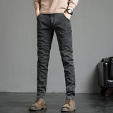 2023 New Men's Stretch Skinny Jeans Fashion Casual Cotton Denim Slim Fit Pants Male Korean Trousers Streetwear Brand Clothing