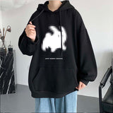 Autumn Winter Hoodie Men's Fashion Brand Rabbit Graphic Male Pullovers Hip Hop Streetwear New Unisex Sweatshirts