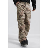 men's trend ruffian handsome japanese streetwear High Street Umbrella Fall Camouflage Broad Legged Workwear men's pants