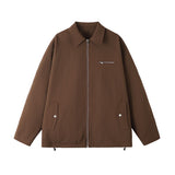 2023 Autumn Oversize Vintage Jacket Men Baggy Coat Fashion Korean Streetwear Zip Up Outerwear Tops Clothing Male Plus Size 5XL