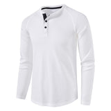 Ilooove 2023 New Long Sleeve T Shirt for Men Solid Spring Summer Casual Mens T-shirt Breathable Male Tops Fashion Clothes Men's T-shirts