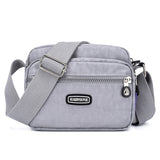 2023 Fashion Women Shoulder Messenger Bag Nylon Oxford Lightweight Waterproof Zipper Package Large Capacity Travel Crossbody Bag